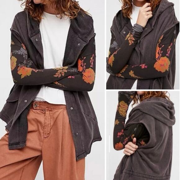Free People Just Like That Hooded Cardi Jacket
Sweater - Picture 1 of 10